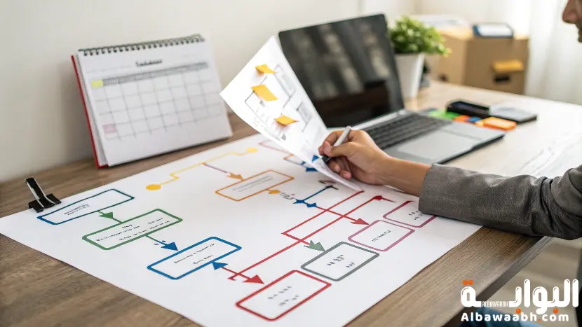 خطوات إدارة المشاريع