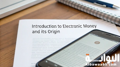 تعريف النقود الإلكترونية ونشأتها 