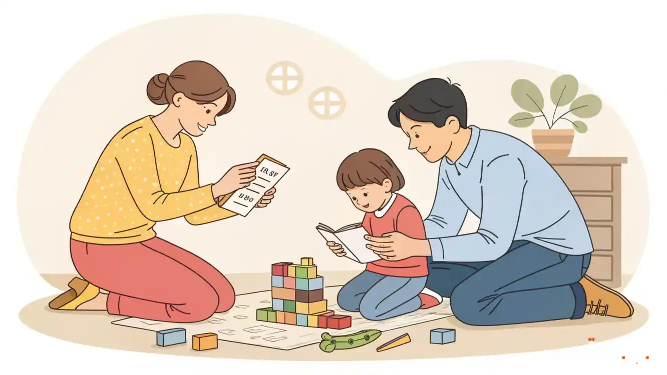 أمثلة على التعاون بين أفراد الأسرة