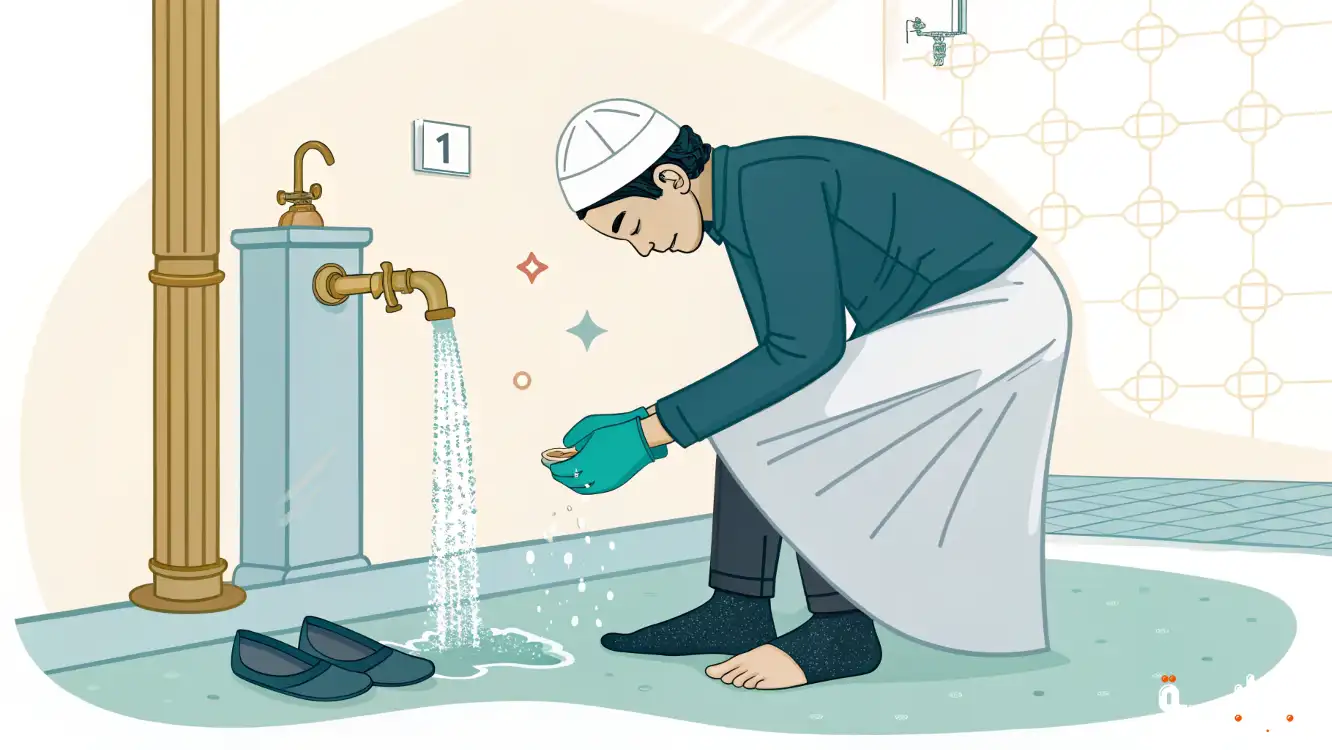 شروط المسح على الجوارب