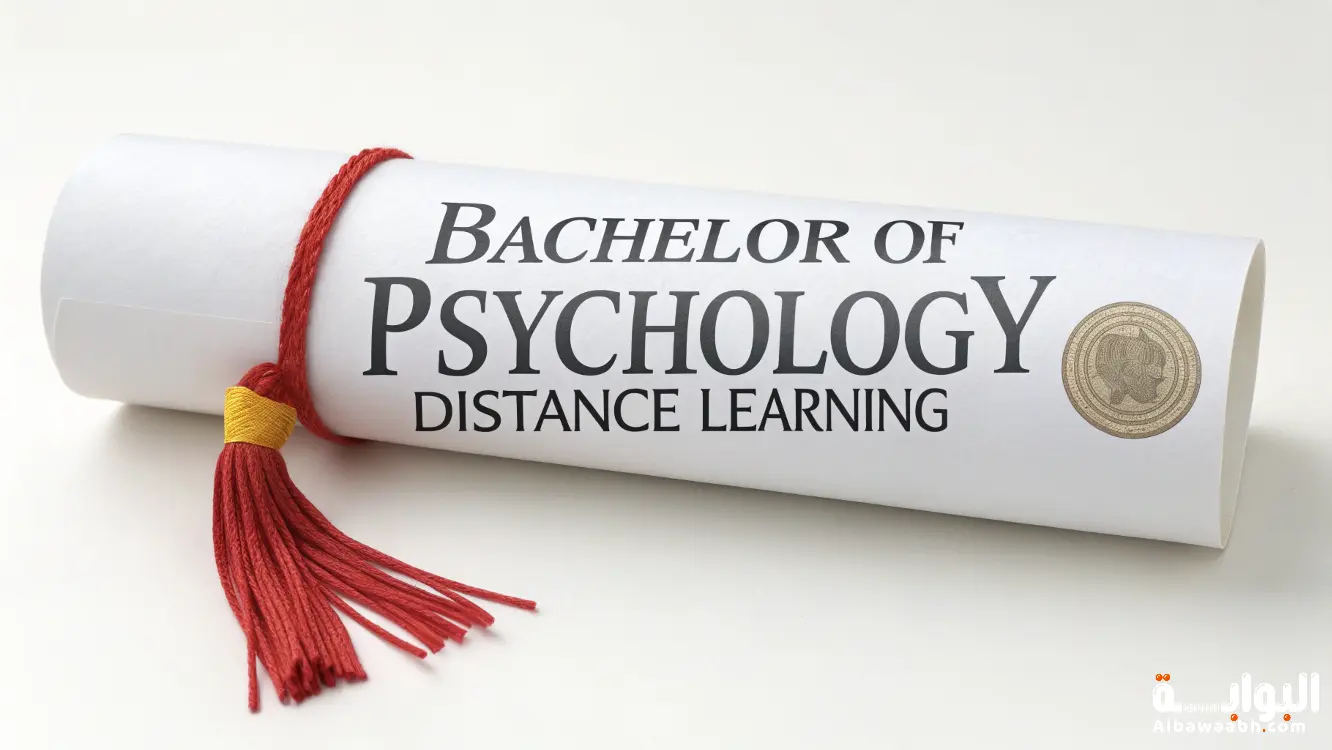 بكالوريوس علم نفس عن بعد	