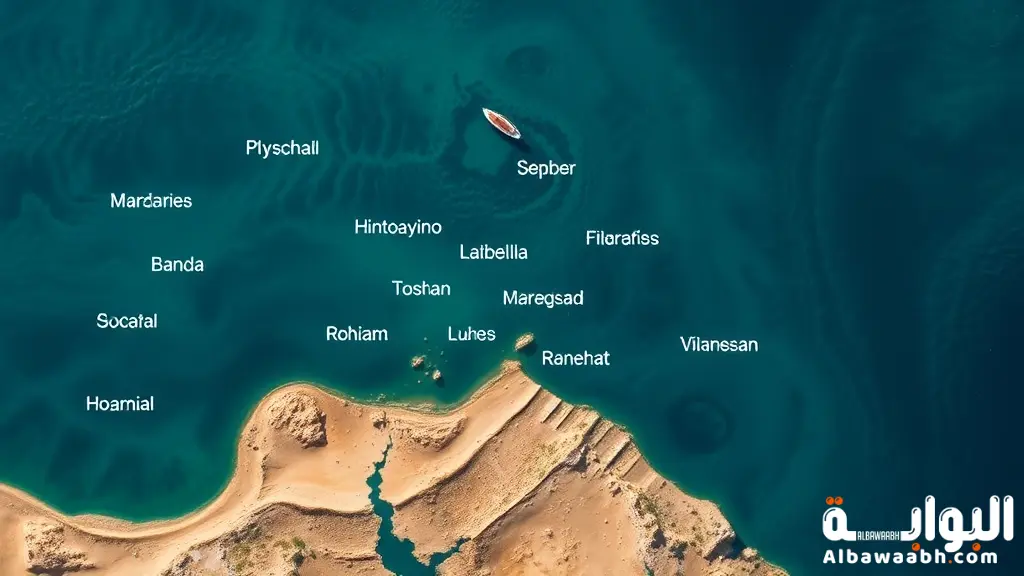 أسماء البحار في الوطن العربي