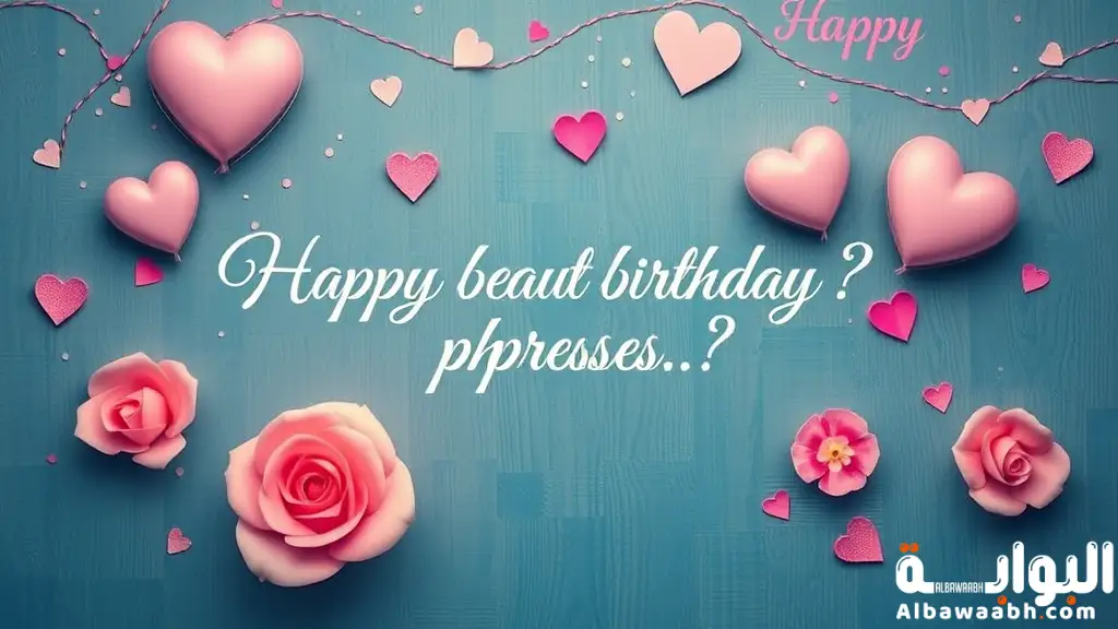 كلمات عيد ميلاد