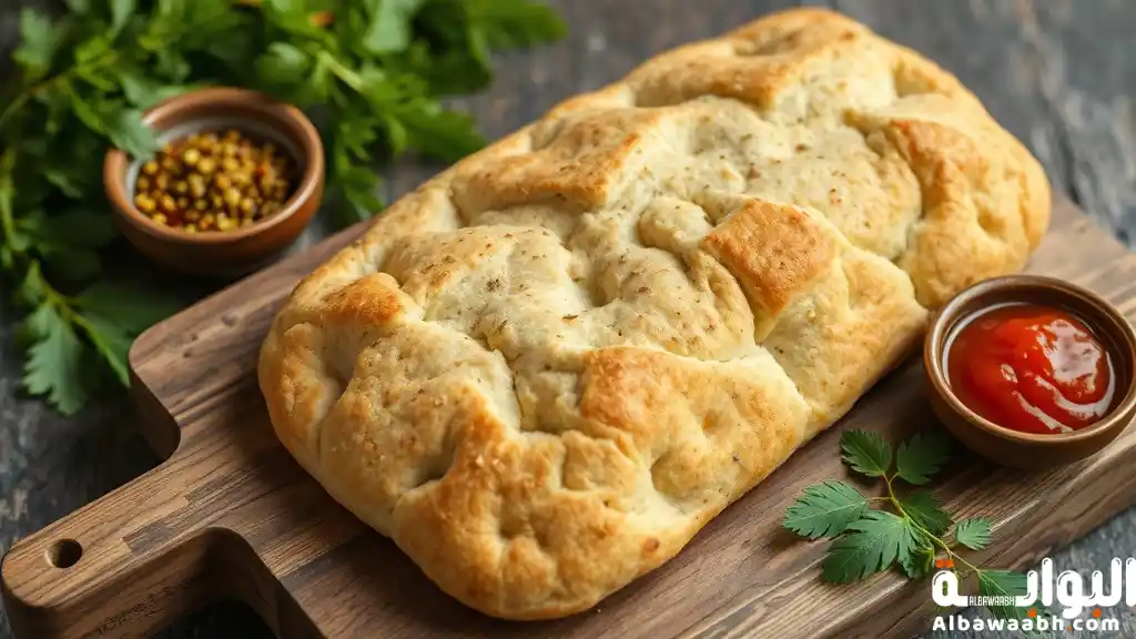 خبز الصاج المنزلي