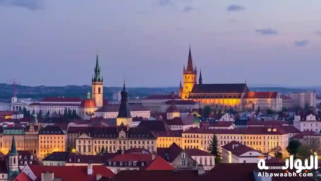 أين تقع براغ