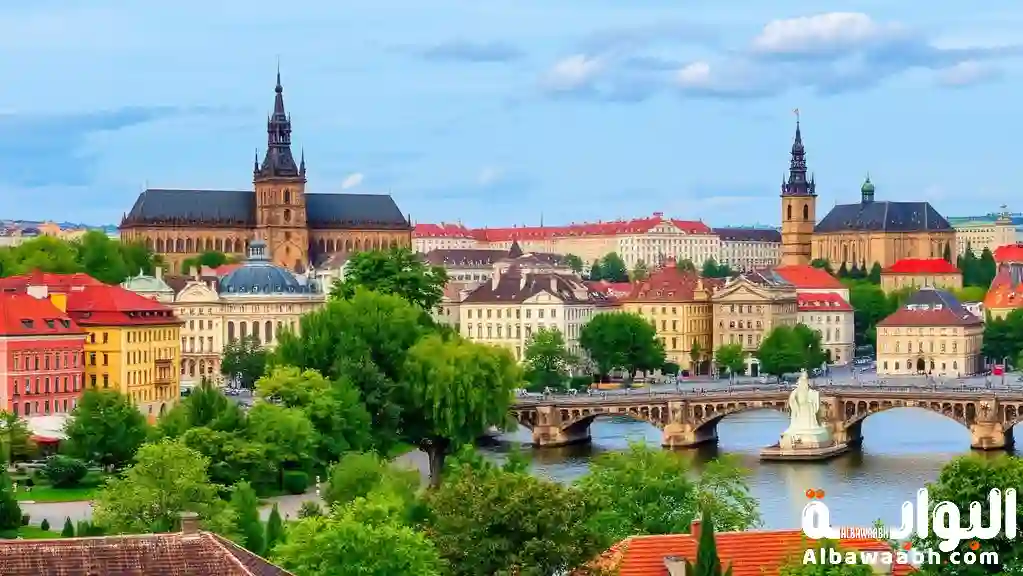 أين تقع براغ