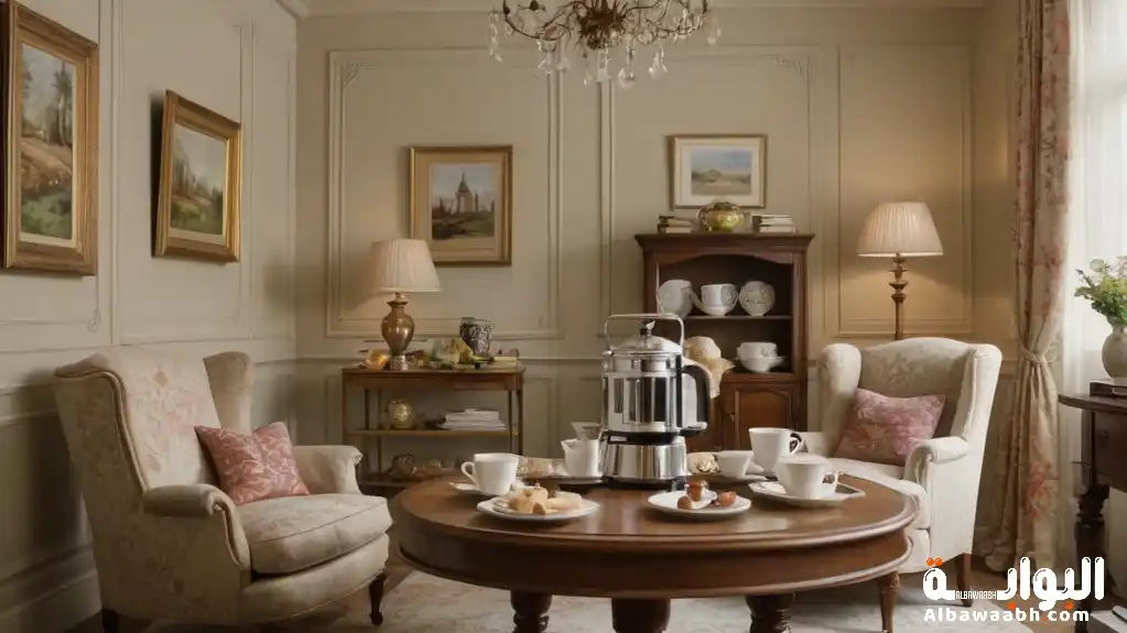 تنظيم ركن القهوة العائلي