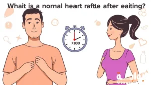 ارتفاع نبضات القلب بعد الأكل
