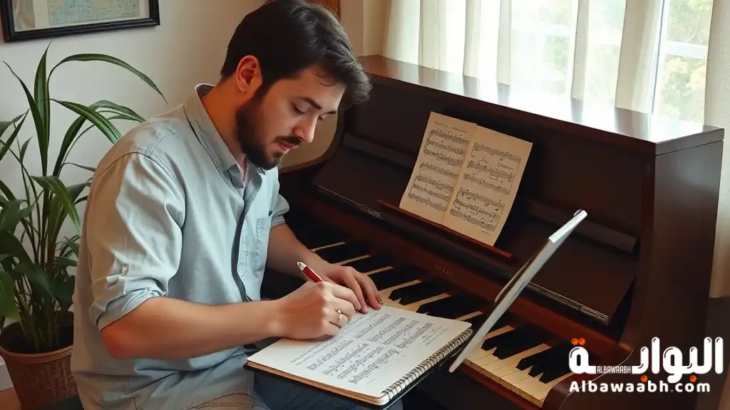 تأليف أغنية