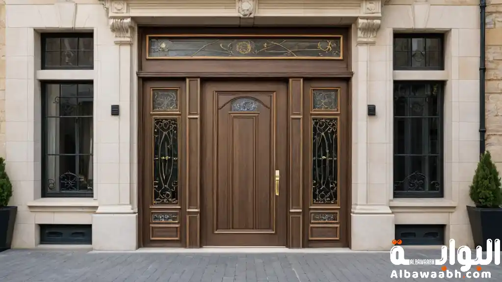 ديكور مدخل الاستراحة