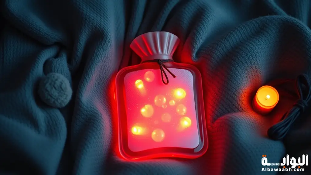 فوائد قربة الماء الساخن