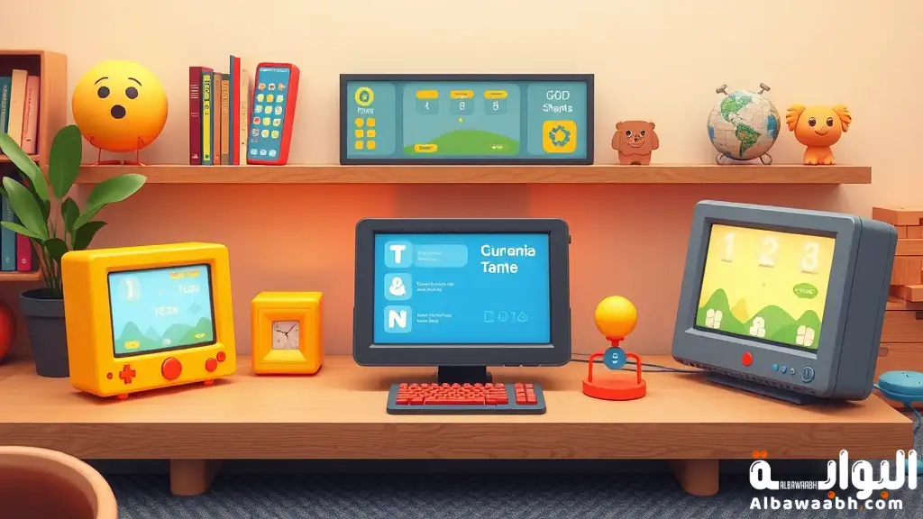 ألعاب تعليمية إلكترونية