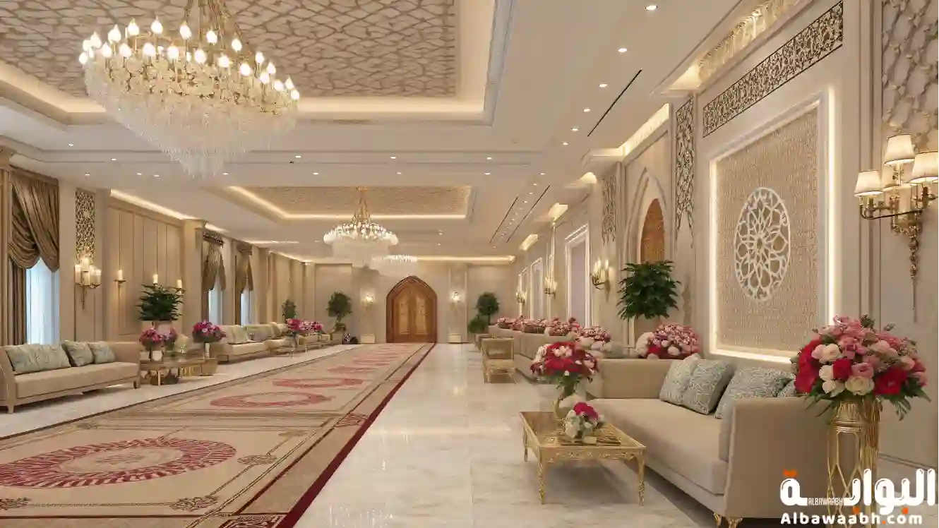  ديكور صالات استقبال