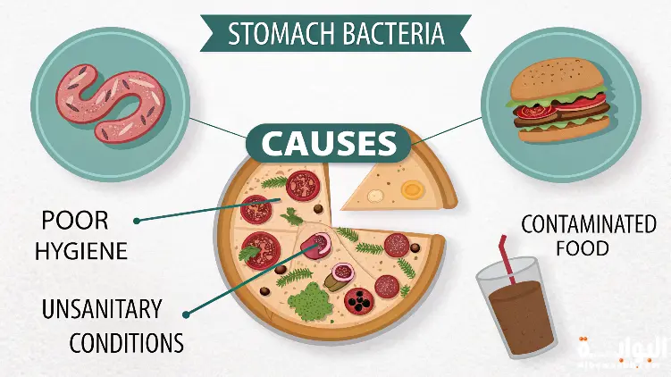 اسباب جرثومة المعدة