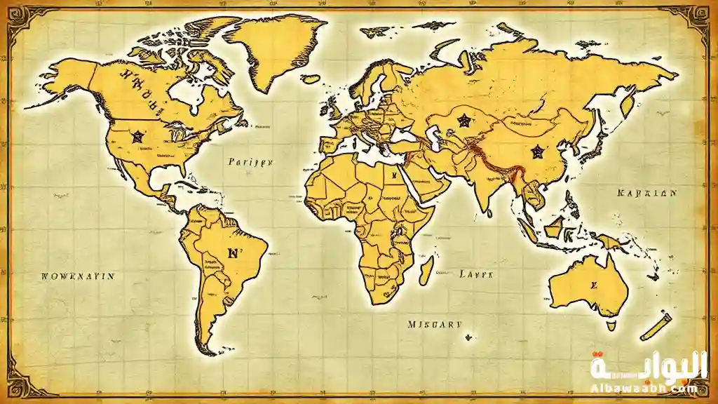 رموز الخريطة