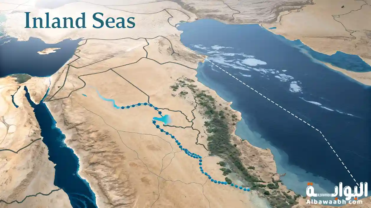 معنى البحار الداخلية