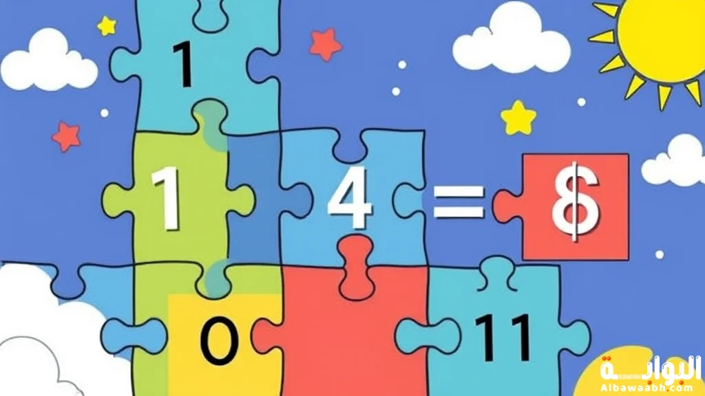 ألغاز رياضيات سهلة مع الحل للأطفال