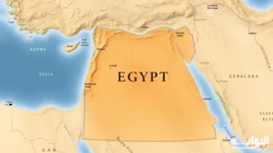موقع مصر على الخريطة