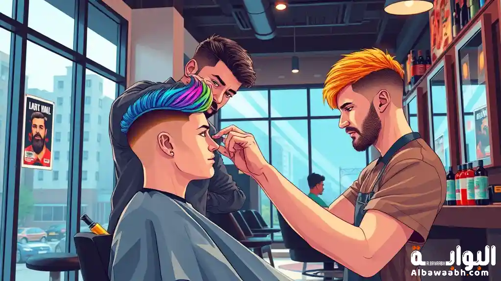 حكم صبغ الشعر للرجال