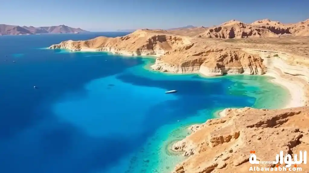 أين يقع البحر الميت