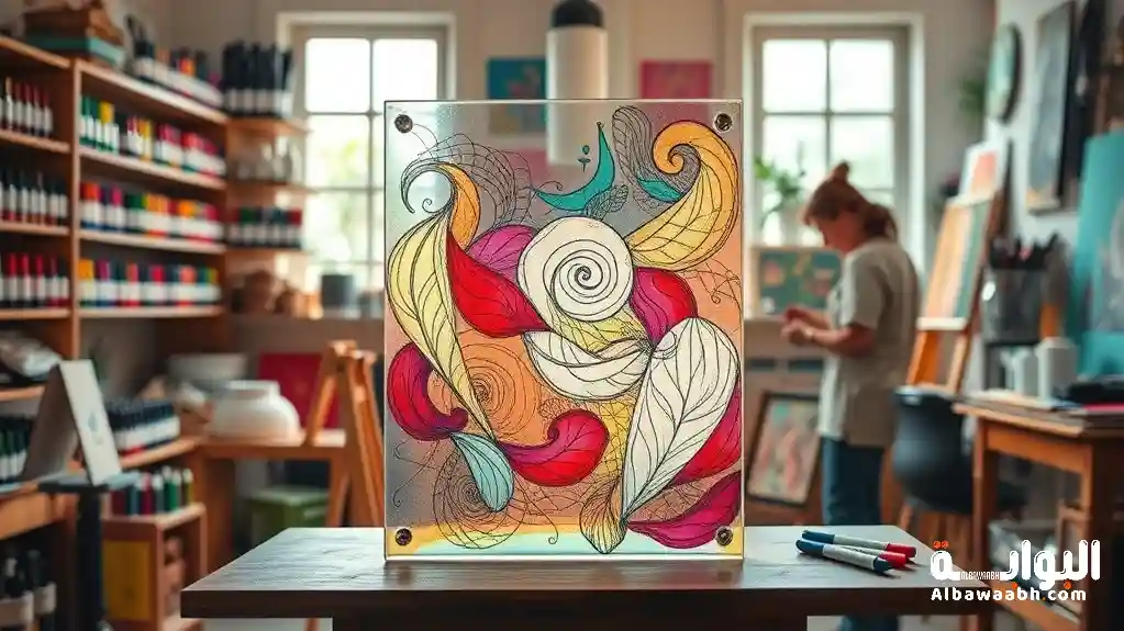 كيفية الرسم على الزجاج: خطوات وأفضل الطرق للرسم الدائم والأدوات المستخدمة