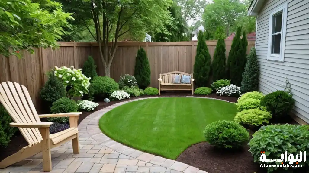  تنسيق حدائق منزلية بسيطة 