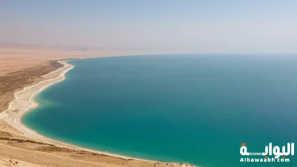 أين يقع البحر الميت