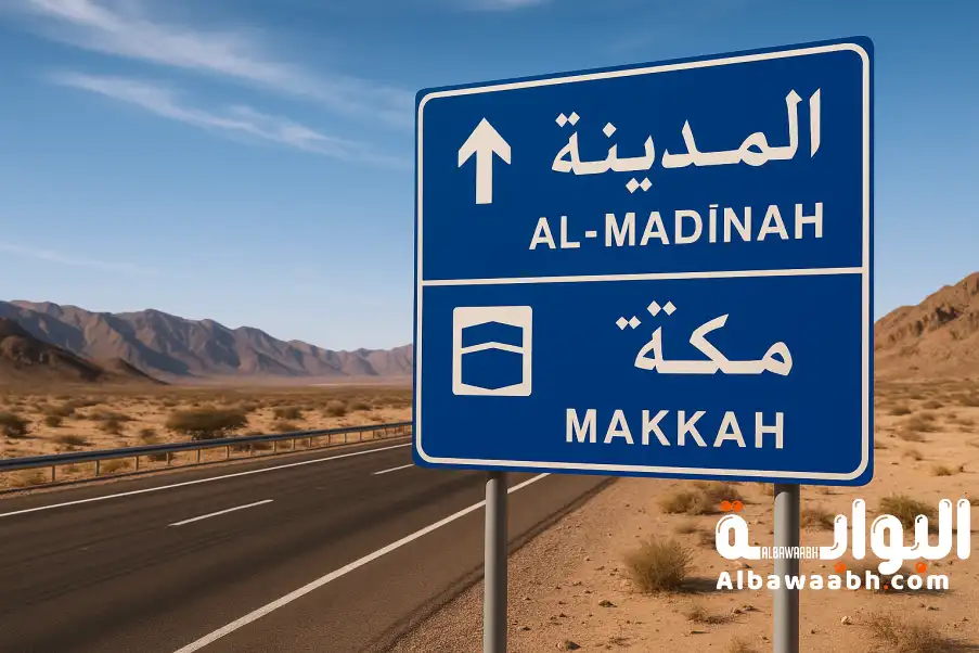 كم تبعد المدينة عن مكة؟ المسافة والزمن بين أقدس مدينتين