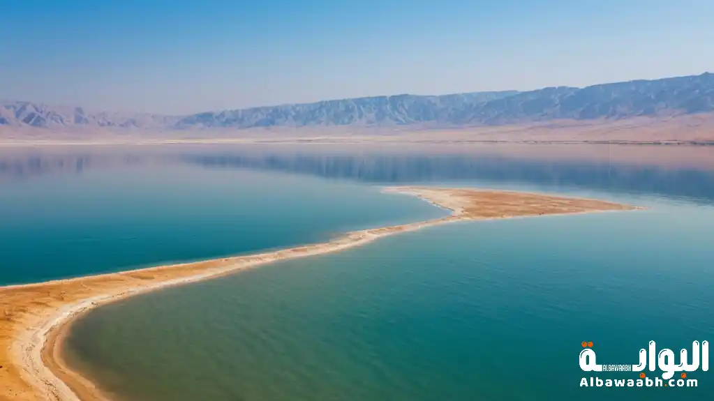 أين يقع البحر الميت؟