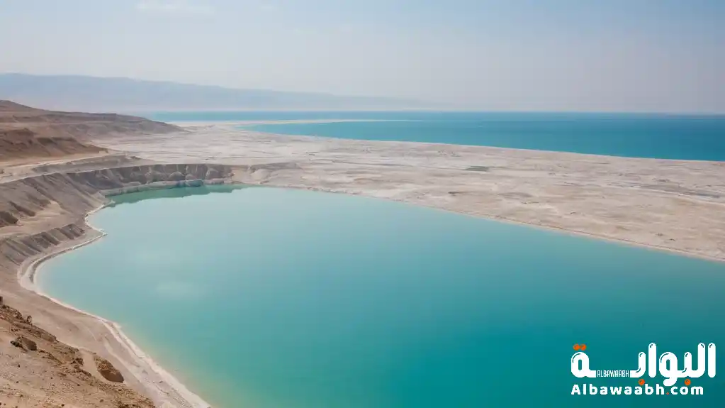 أين يقع البحر الميت؟