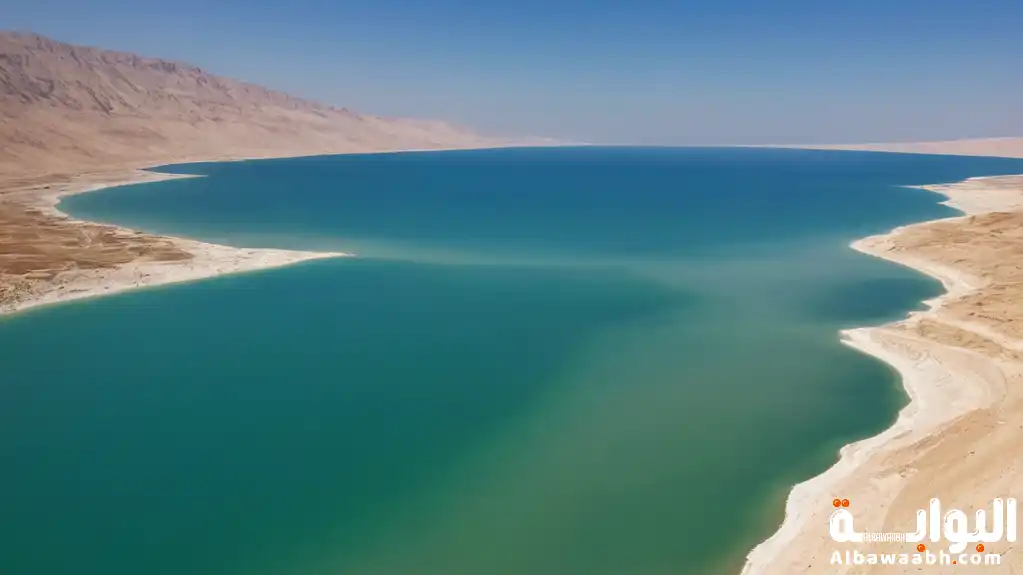 أين يقع البحر الميت