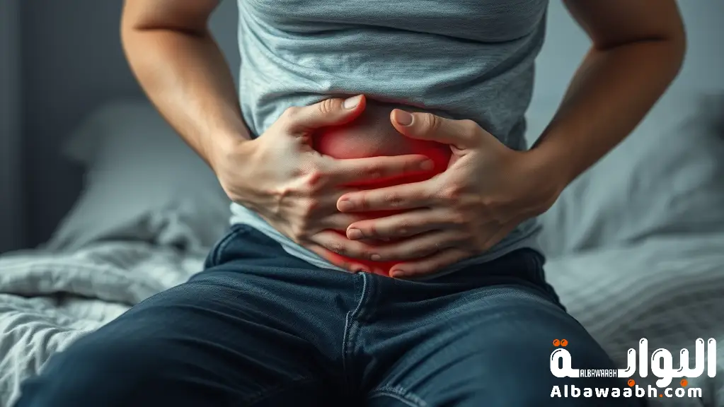 التخلص من ألم البطن