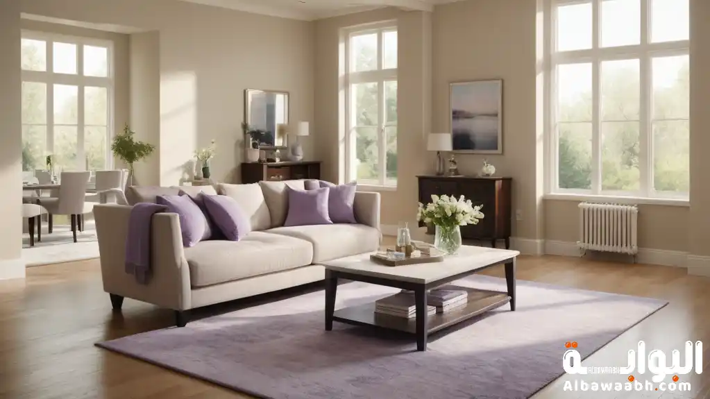 تنظيف المفروشات في المنزل 