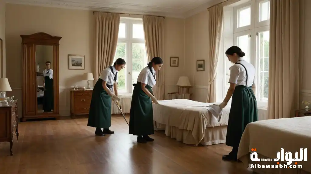 تنظيف المفروشات في المنزل