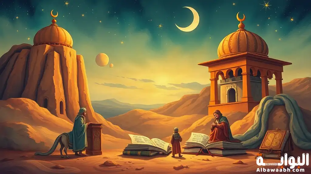 قصص من كتب الأدب العربي القديم: روائع الجاحظ، ابن قتيبة، والأصفهاني