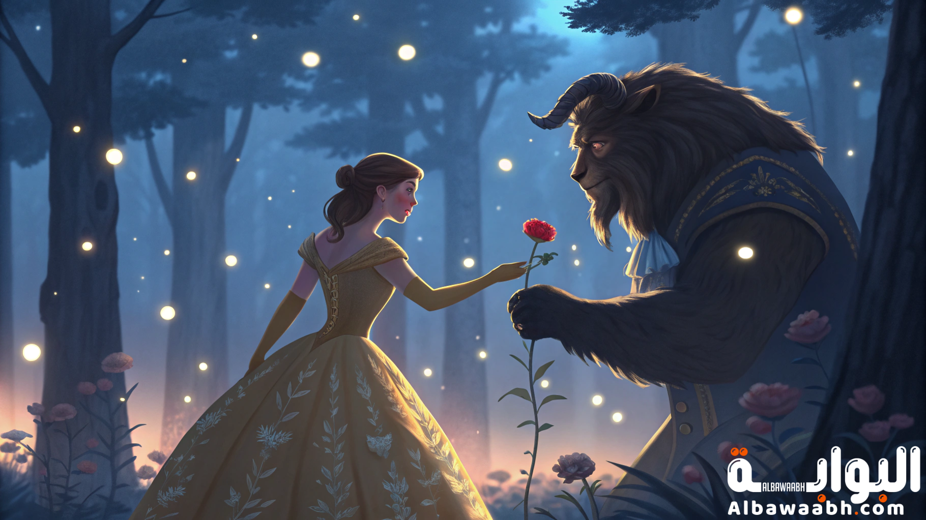 قصة الأميرة والوحش