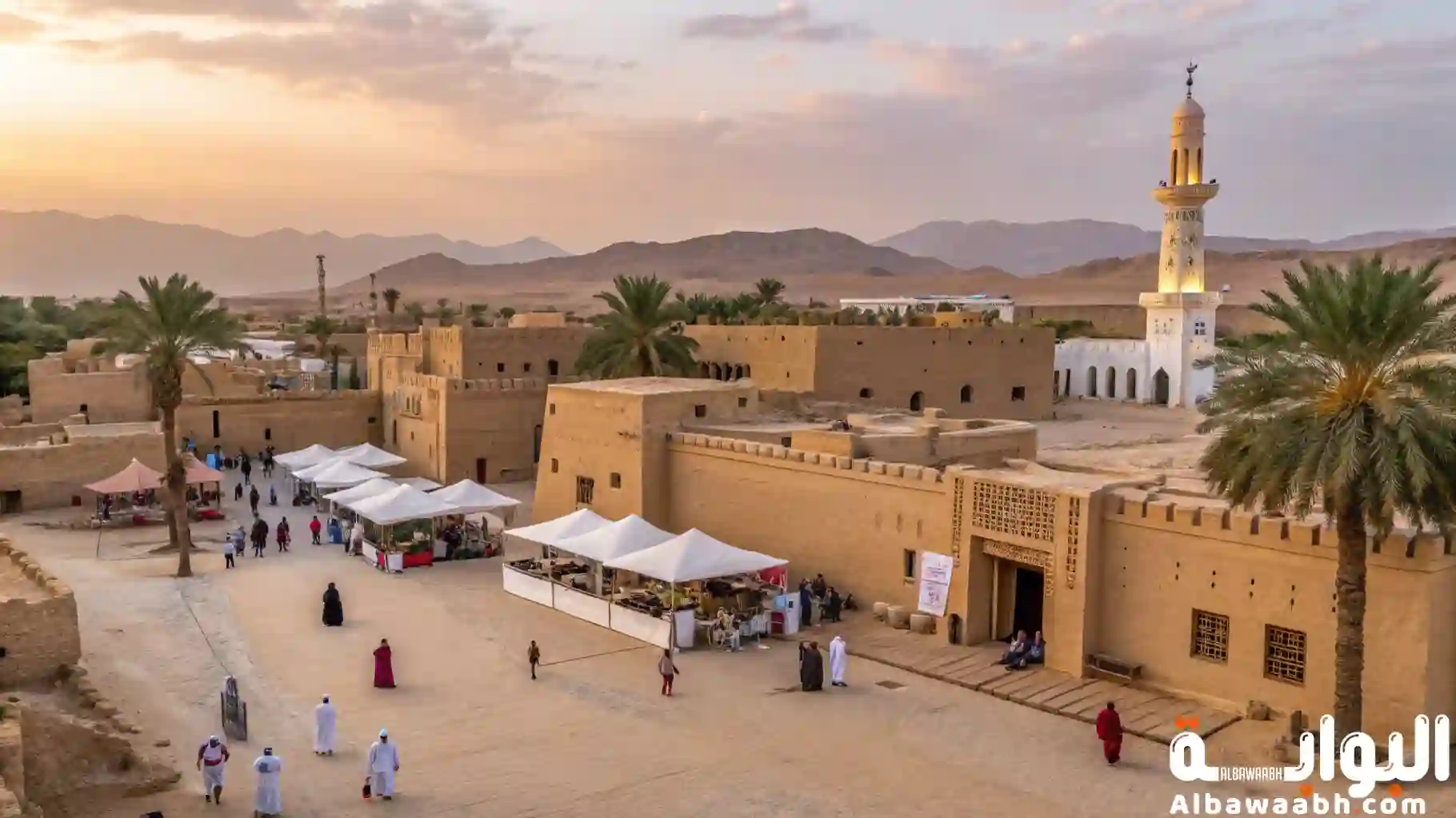 أين تقع قرية الجنادرية