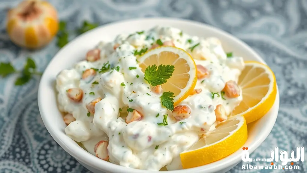 طريقة عمل سلطة الزبادى