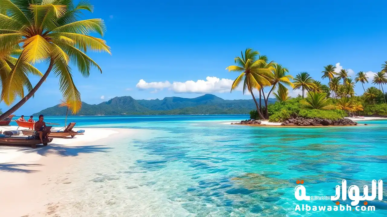 موقع جزر فيجي