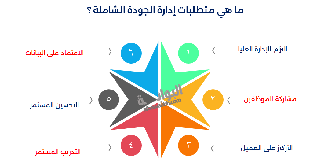 متطلبات إدارة الجودة الشاملة