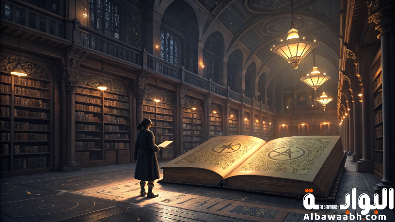 حلم العثور على كتاب سحر