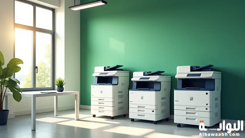 أنواع الطابعات الكبيرة