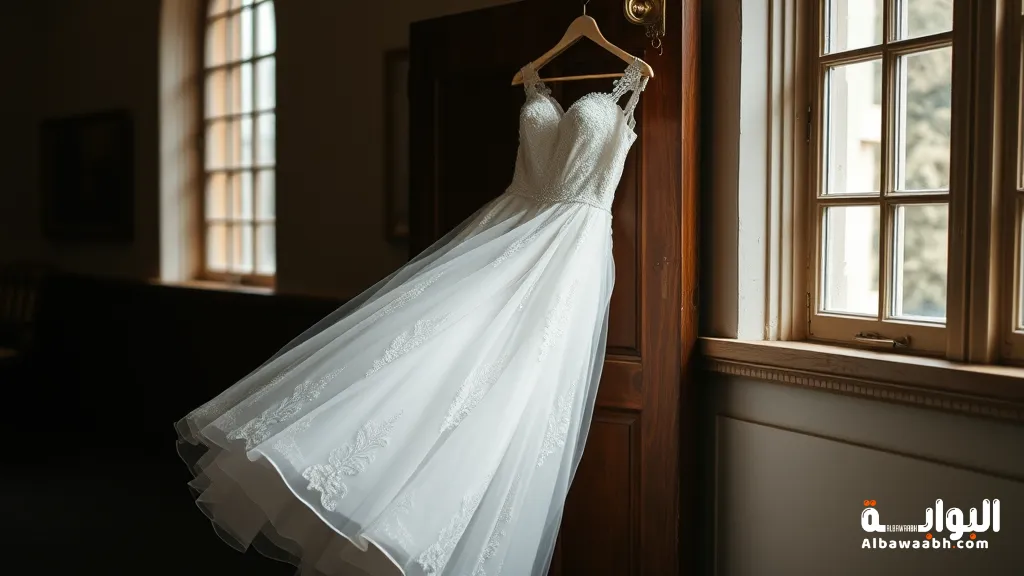 ابيض فساتين زفاف