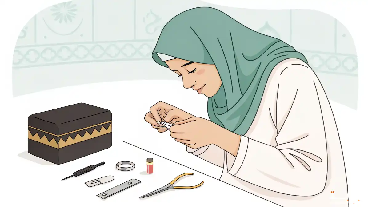 هل تقليم الأظافر جائز قبل أداء العمرة؟
