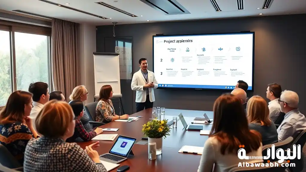 مهام أخصائي إدارة مشاريع