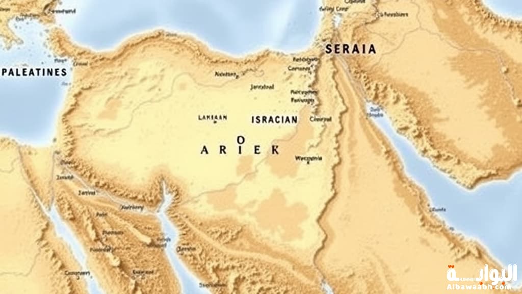 أين تقع إسرائيل قبل احتلال فلسطين
