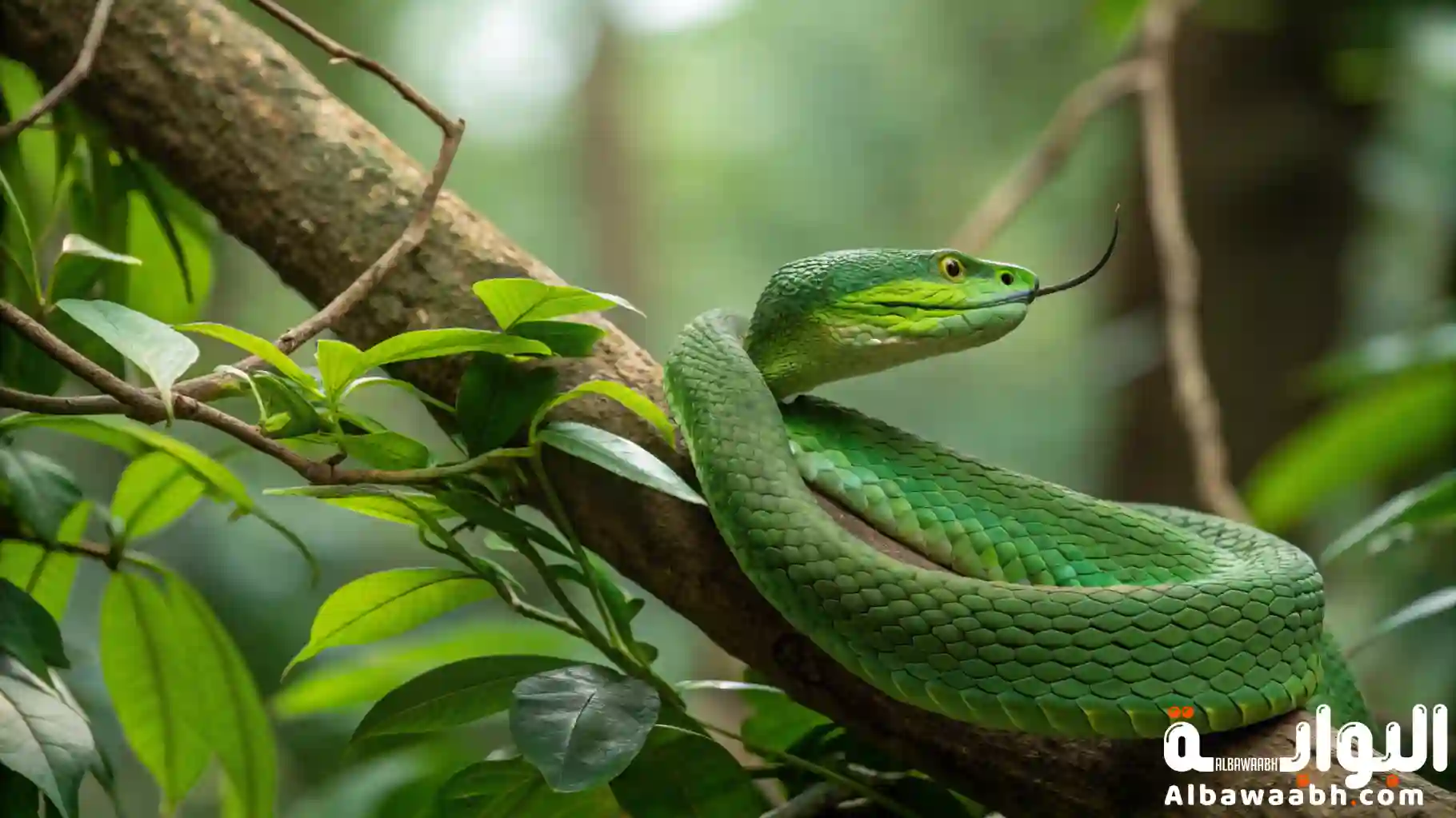 حلم الأفعى الخضراء