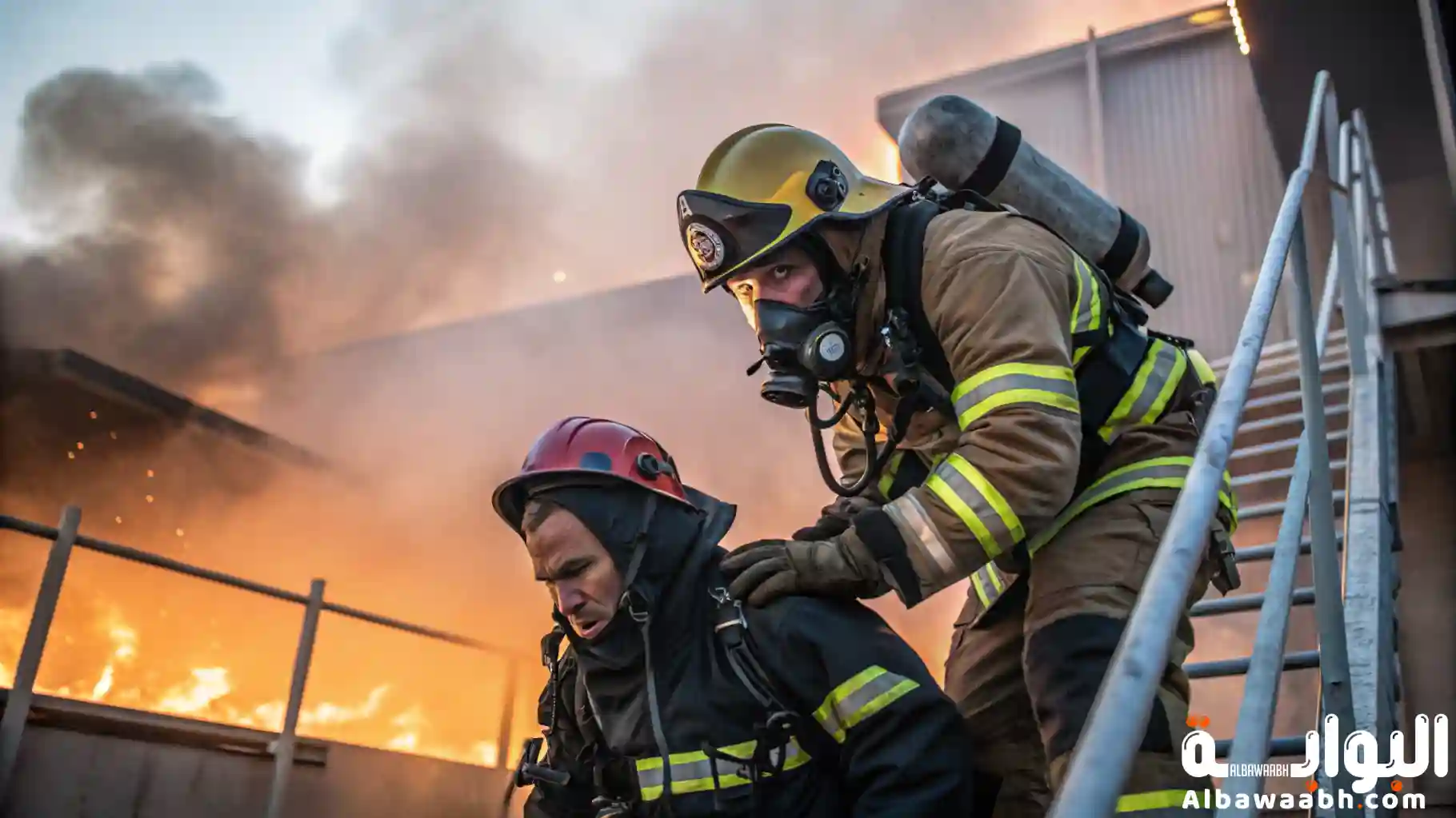 حلم إنقاذ شخص من حريق