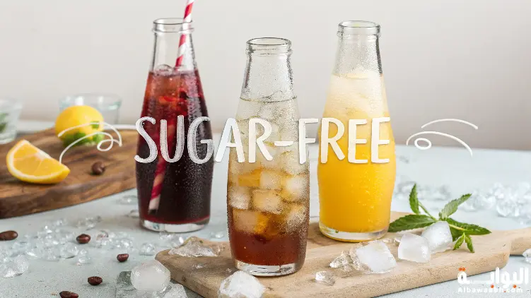 مشروبات باردة بدون سكر