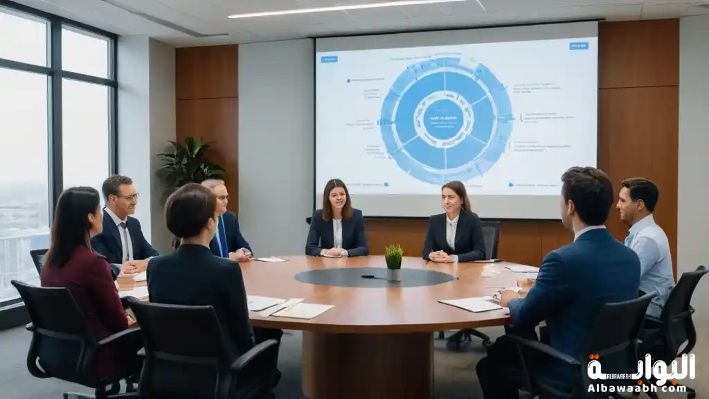 التنظيم في العمل 